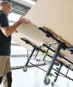 Mobile Sawing and Work Table