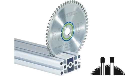 FESTOOL Aluminium Saw Blade 190mm x 2.6mm x FastFix 58 Tooth [HW 190 x 2.6 FF TF58] [492051]